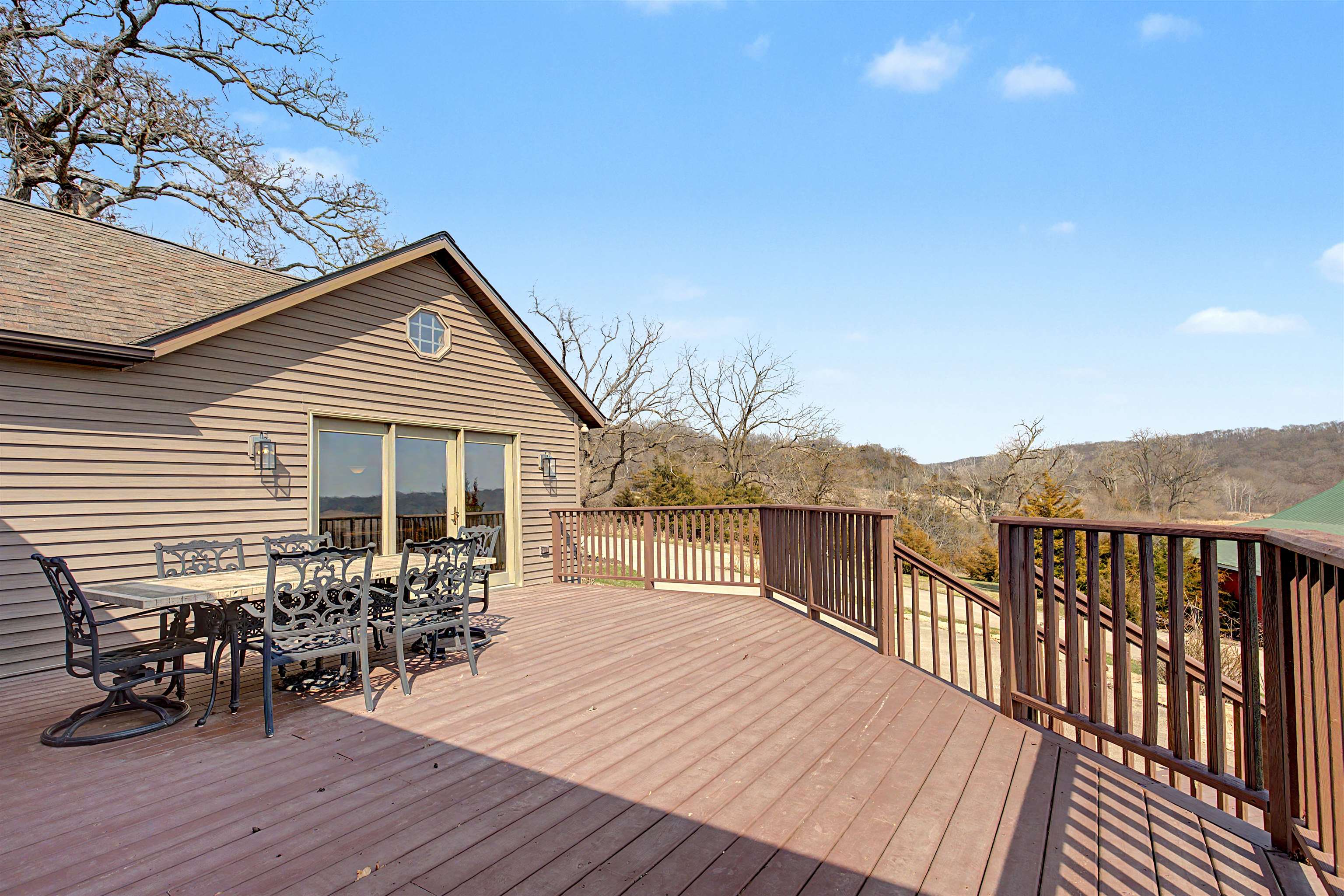 2287 West Hanover Road Hanover, IL 61041 - Photo 48 of 65 a view of a house with a patio and wooden flooring