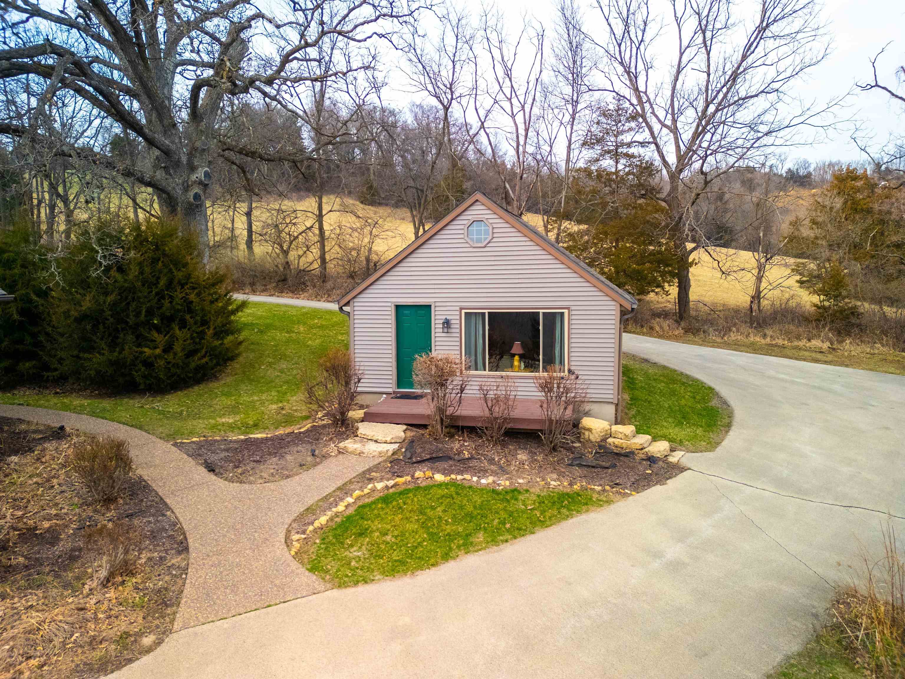 2287 West Hanover Road Hanover, IL 61041 - Photo 64 of 65 a front view of a house with a yard