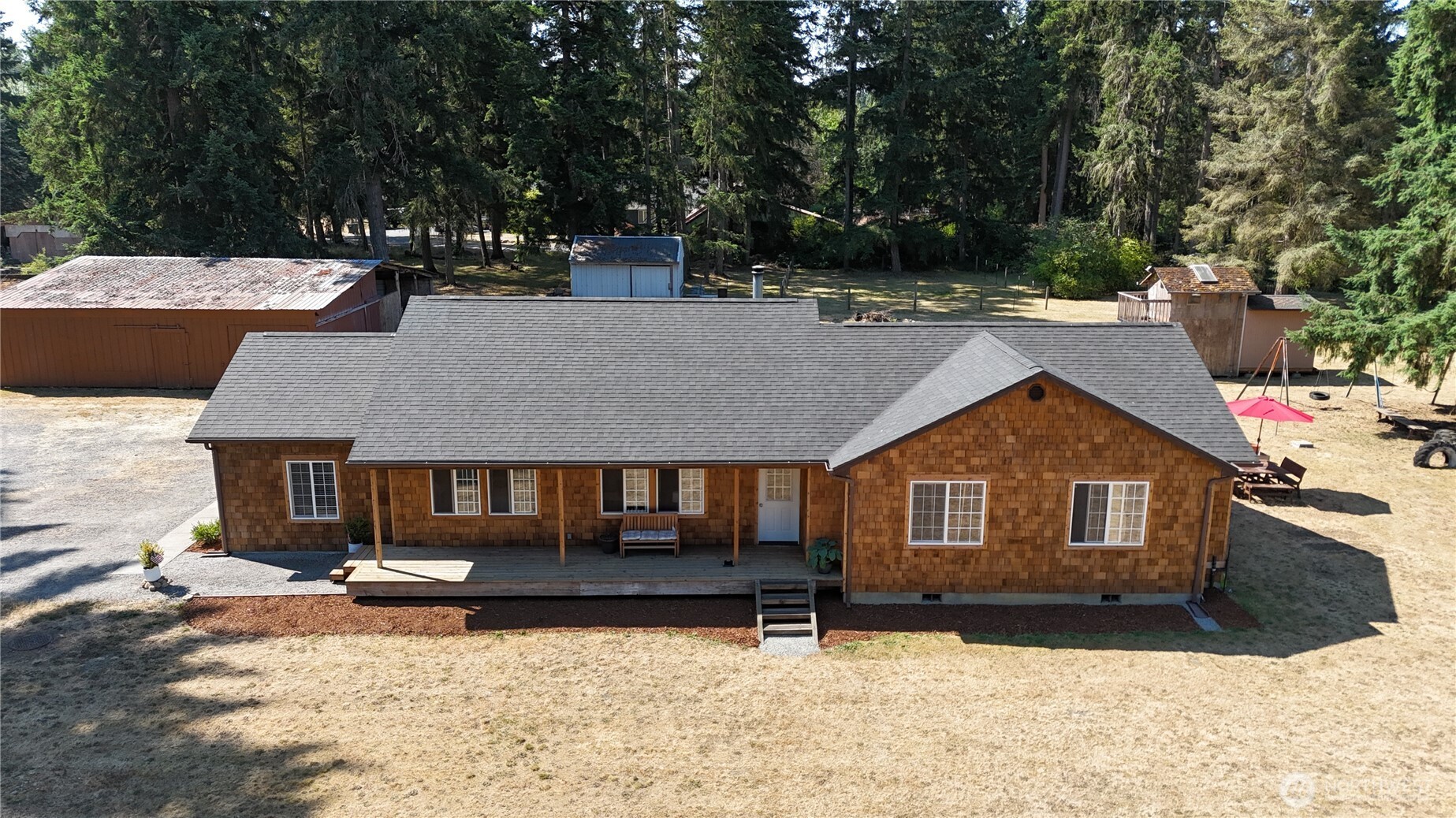 35812 Allen Road South Roy, WA 98580 - Photo 2 of 39 a front view of a house with a yard