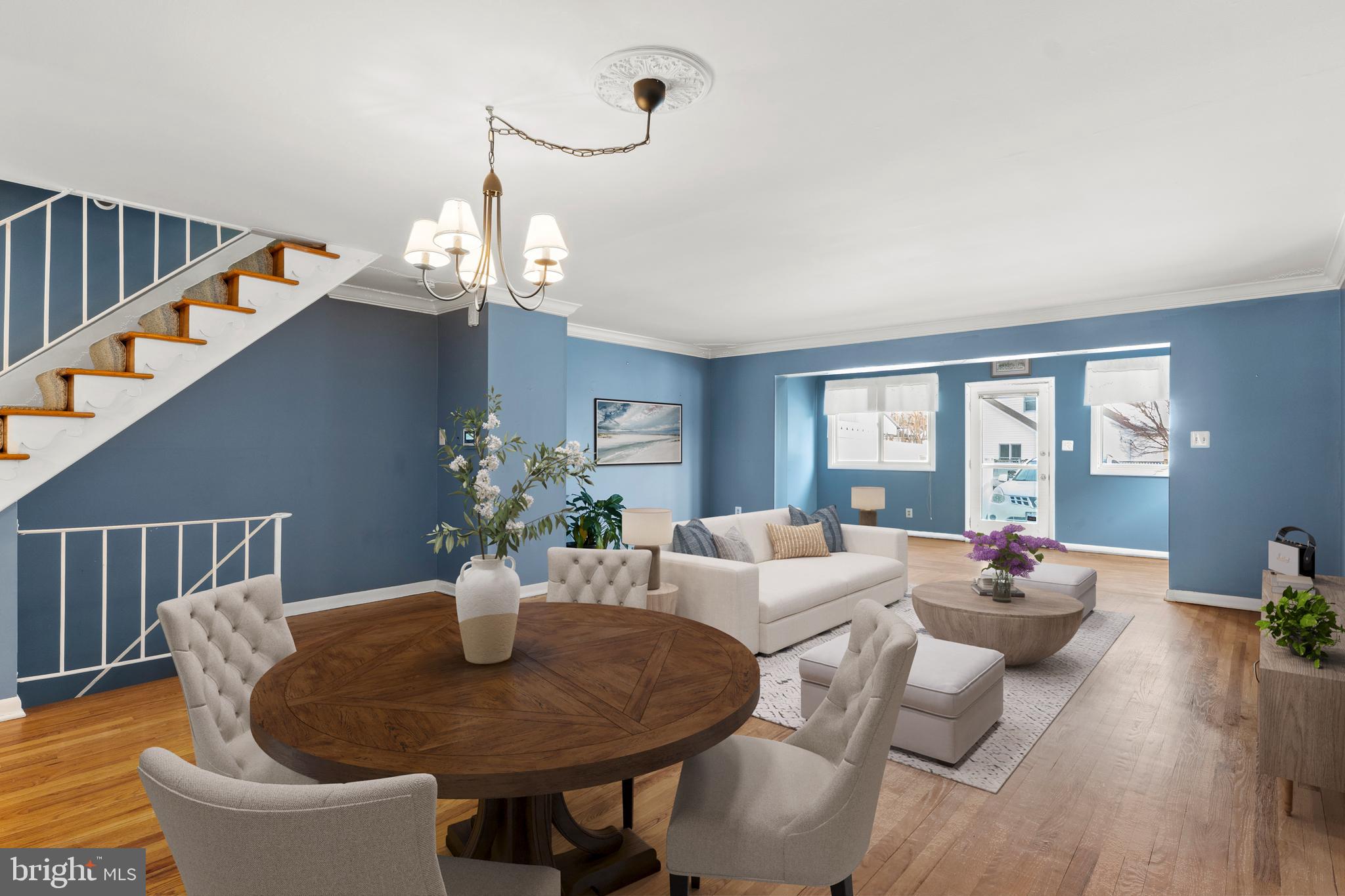 1204 Cedar Park Road, Unit 6 Annapolis, MD 21401 - Photo 3 of 51 a view of a dining room with furniture window and wooden floor