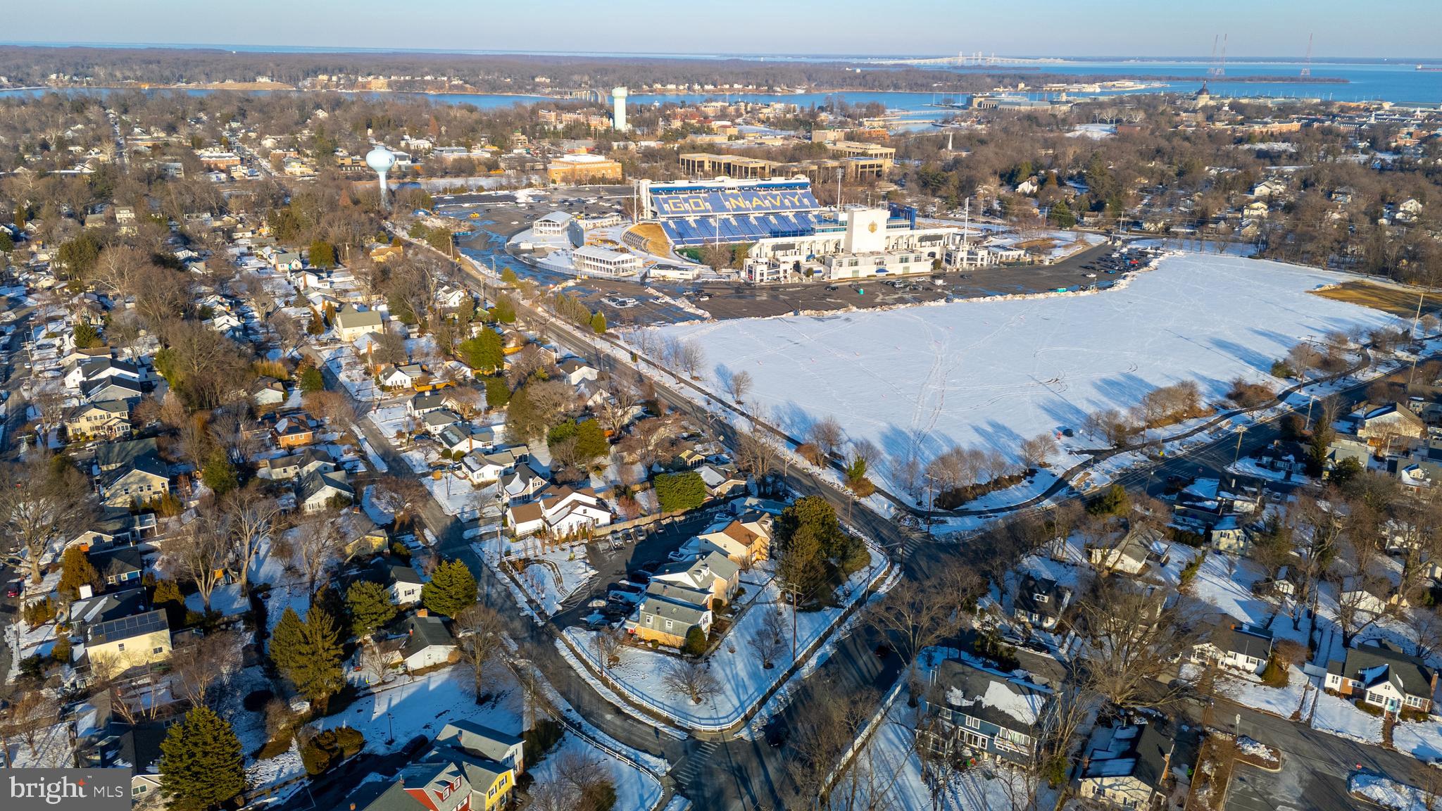 1204 Cedar Park Road, Unit 6 Annapolis, MD 21401 - Photo 48 of 51 an aerial view of a residential houses