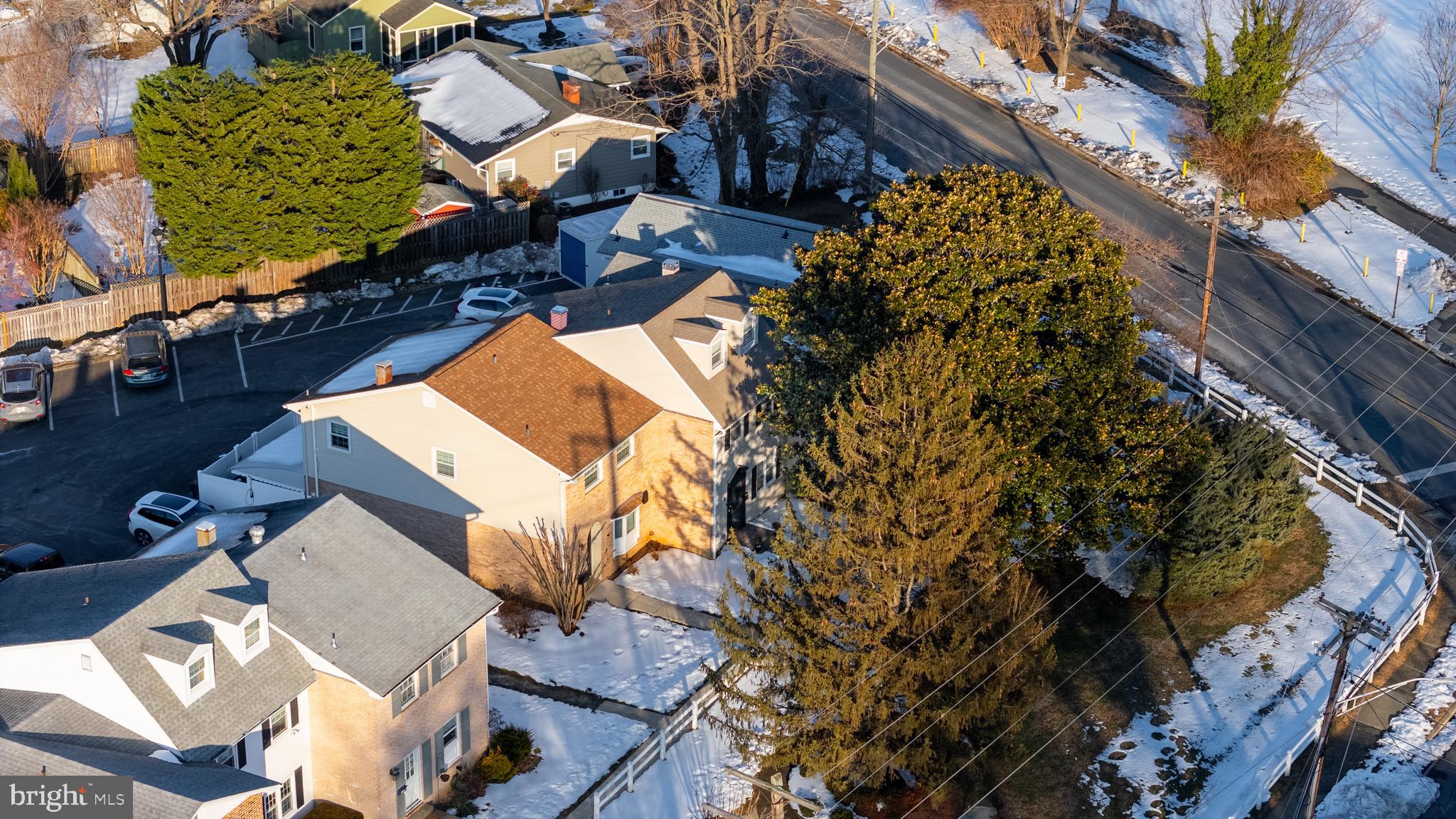 1204 Cedar Park Road, Unit 6 Annapolis, MD 21401 - Photo 50 of 51 an aerial view of a house with a yard