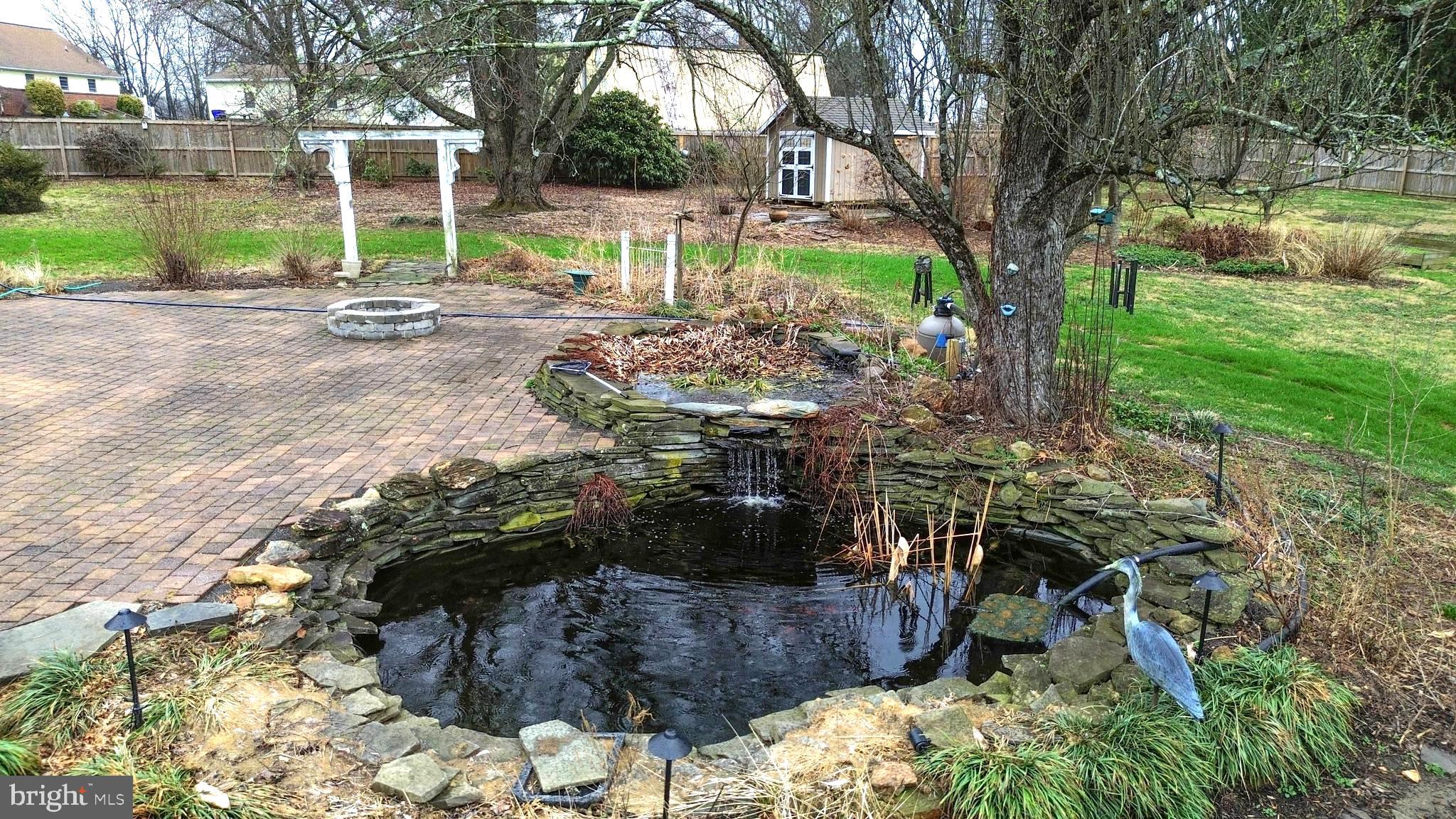 15539 Liberty Road Mount Airy, MD 21771 - Photo 39 of 68 a view of a backyard with plants and large tree