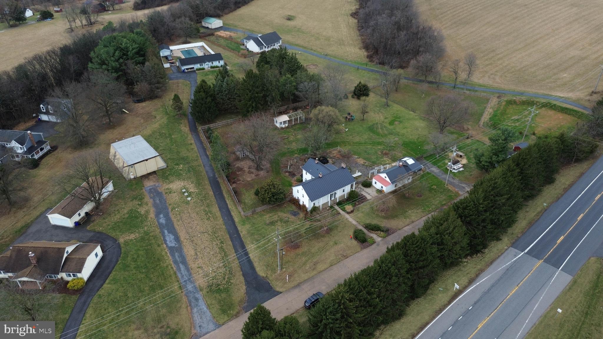 15539 Liberty Road Mount Airy, MD 21771 - Photo 55 of 68 an aerial view of a house outdoor space