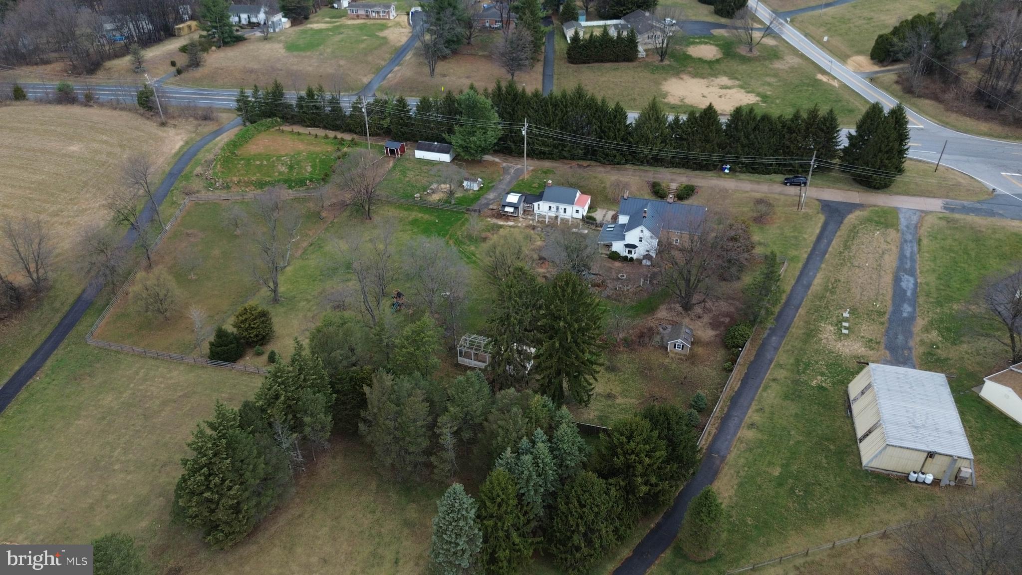 15539 Liberty Road Mount Airy, MD 21771 - Photo 65 of 68 an aerial view of houses with yard