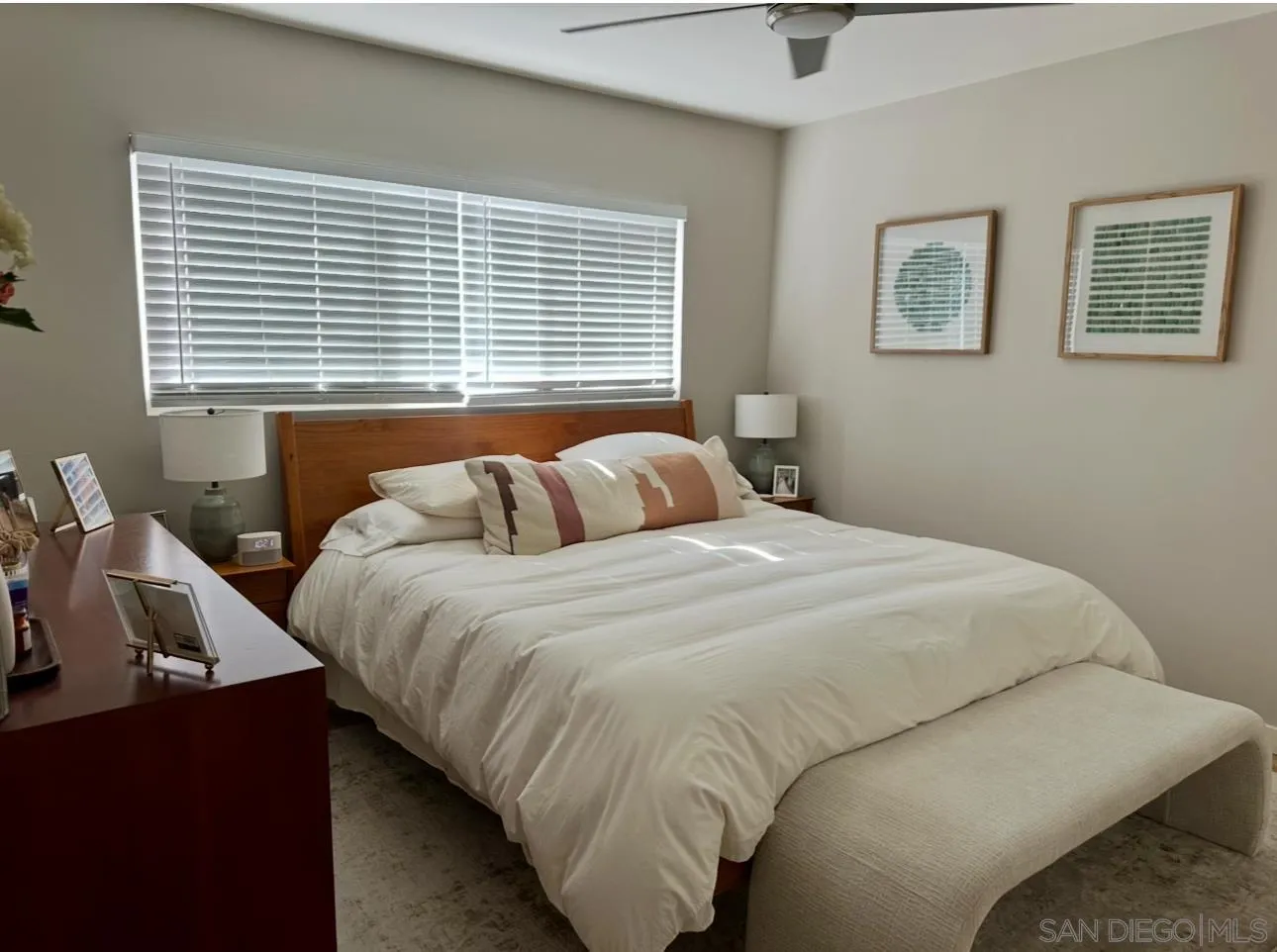 526 4th Street Encinitas, CA 92024 - Photo 7 of 10 a bedroom with a bed and window
