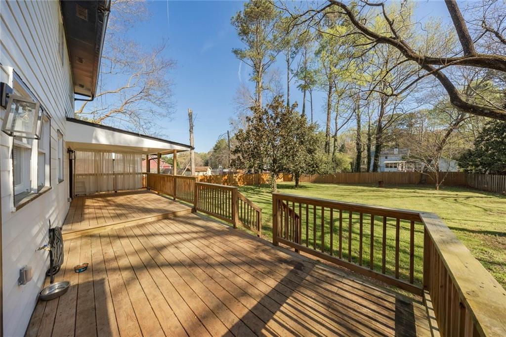 2328 Carnes Road Jonesboro, GA 30236 - Photo 31 of 36 a view of a swimming pool with a patio