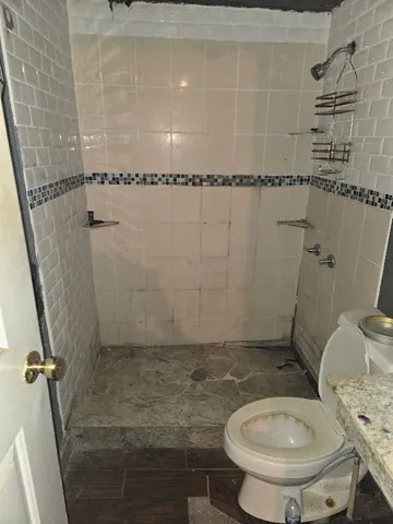 a house view with a backyard space