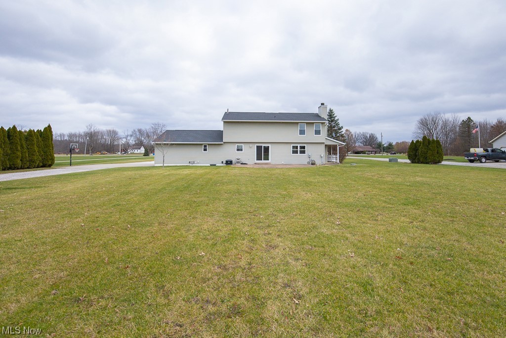 9708 Reed Road Grafton, OH 44044 - Photo 28 of 35 Rear view of property.
featuring 5.6 acres of property.