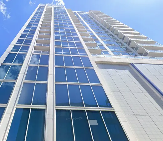 a view of a balcony