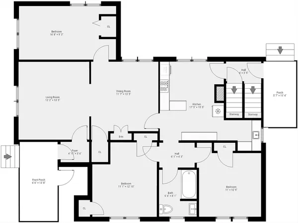 a picture of floor plan