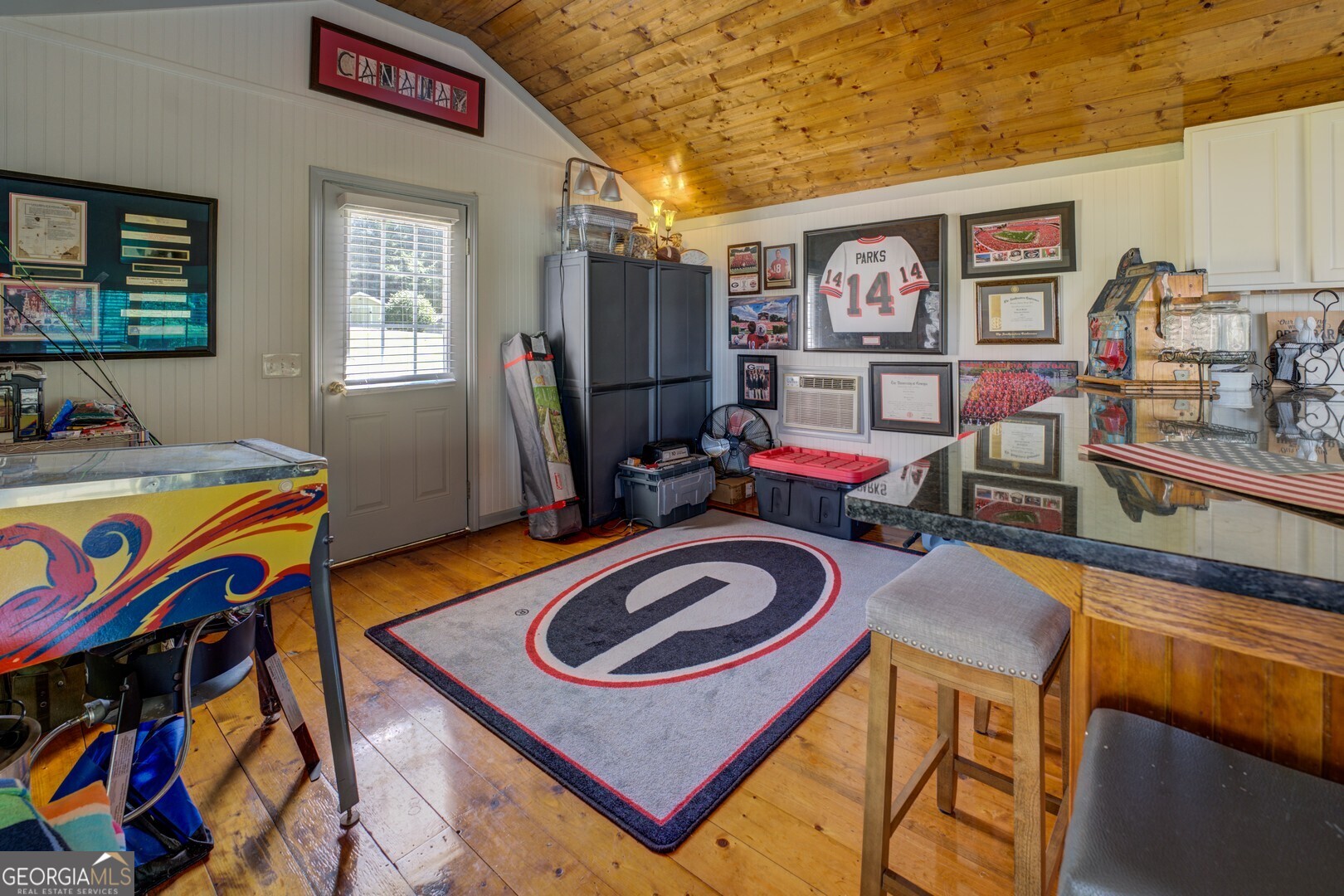 8950 Jackson Lake Road Monticello, GA 31064 - Photo 59 of 88 a room with musical instruments and air hockey table