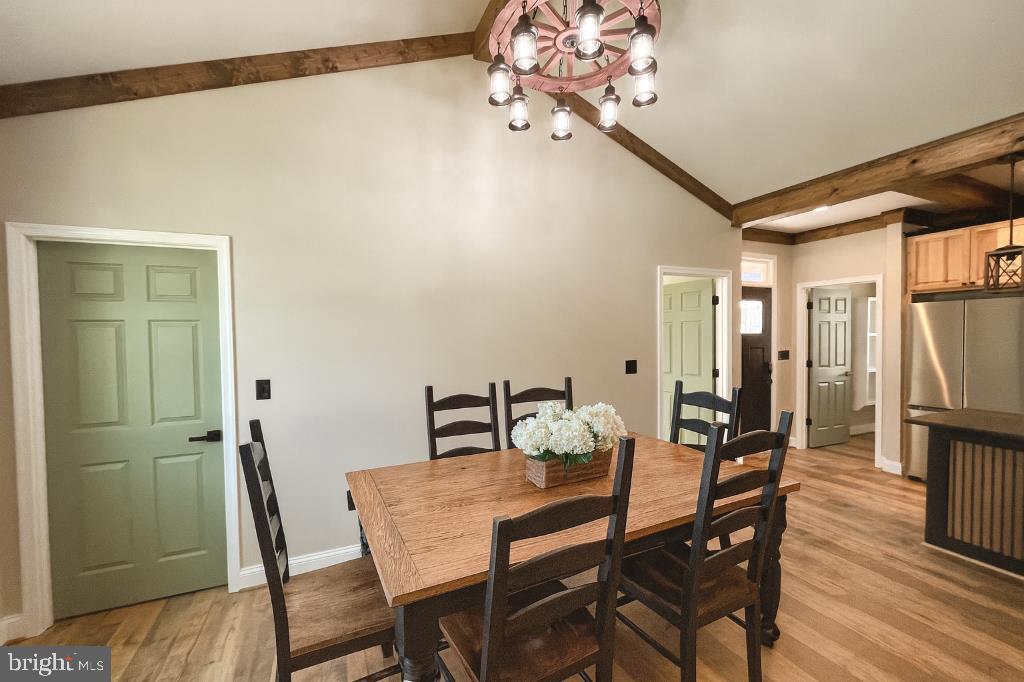6 Antioch Road Luray, VA 22835 - Photo 37 of 39 a view of a dining room with furniture and wooden floor