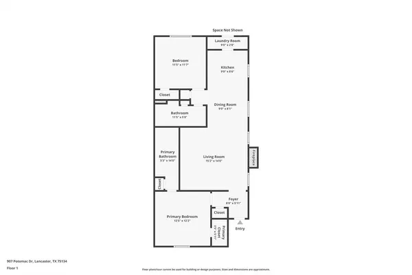 a picture of a floor plan