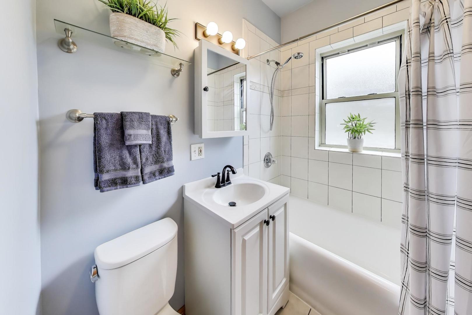 243 Washington Boulevard, Unit 3A Oak Park, IL 60302 - Photo 14 of 21 a bathroom with a sink toilet and shower