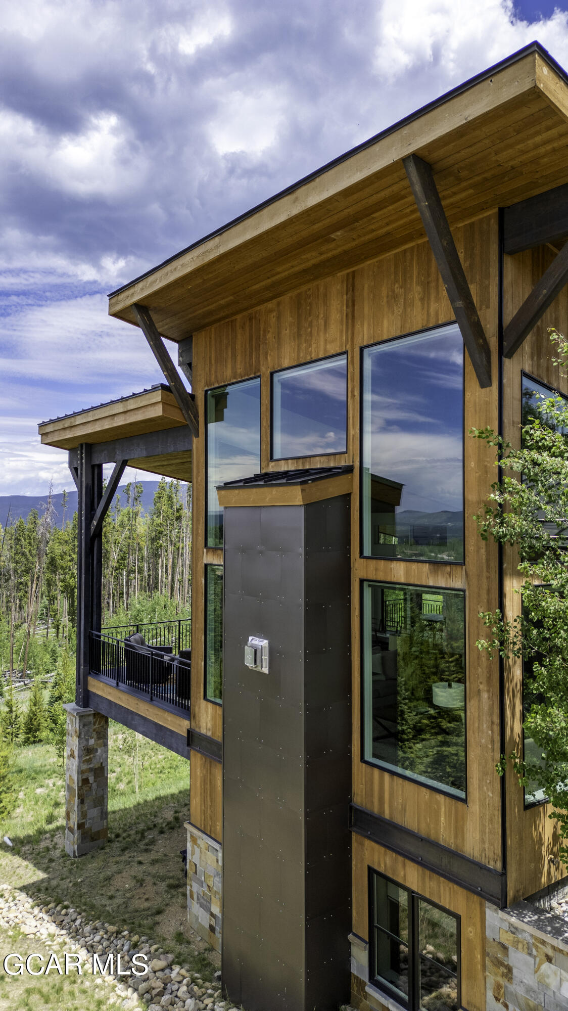 728 Cozens Ridge Fraser, CO 80442 - Photo 51 of 61 West Elevation Detail