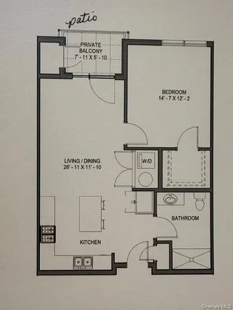 $3,300 | 25 South Riverside Avenue, Unit 107, Croton-on-Hudson, NY 10520