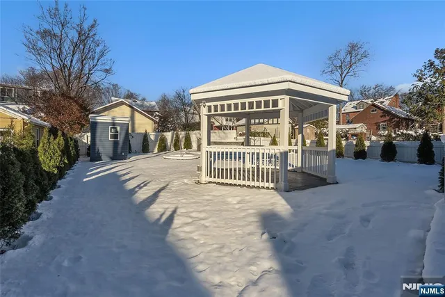 a view of a house with a patio
