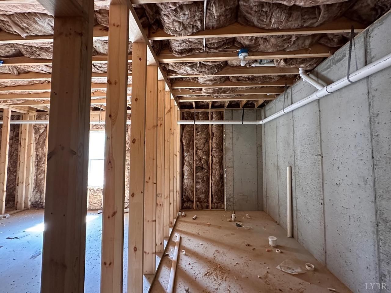 2811 Everett Road Forest, VA 24551 - Photo 32 of 49 Unfinished Basement for future expansion & storage