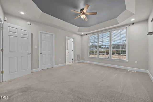 a front view of a house with a patio