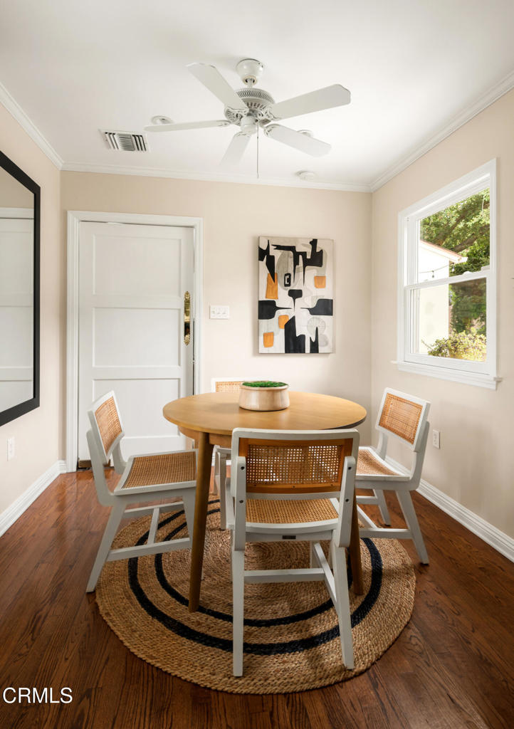 1873 North Harding Avenue Altadena, CA 91001 - Photo 20 of 55 a view of a dining room with furniture window and wooden floor