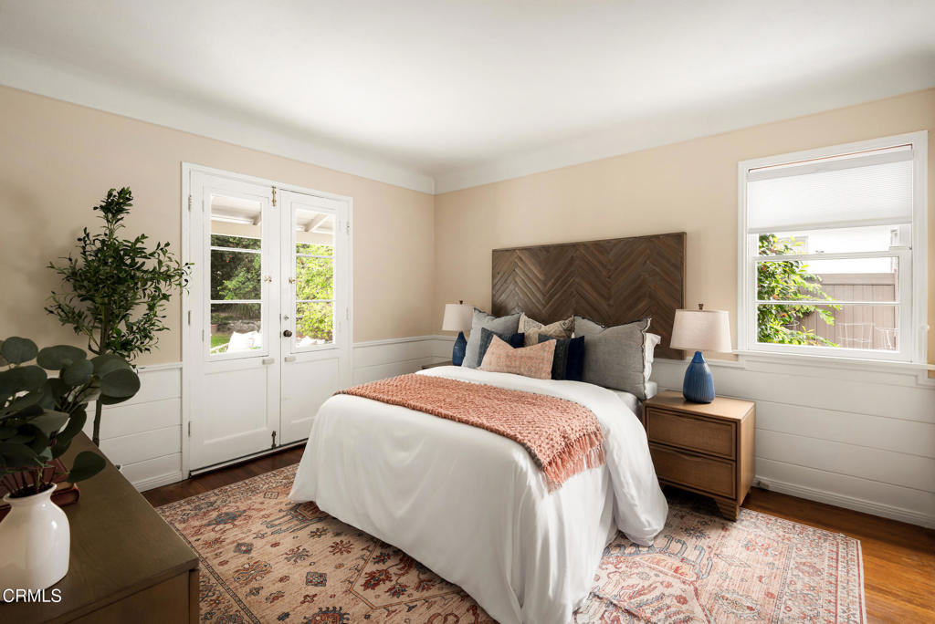 1873 North Harding Avenue Altadena, CA 91001 - Photo 22 of 55 a bedroom with a bed and a window