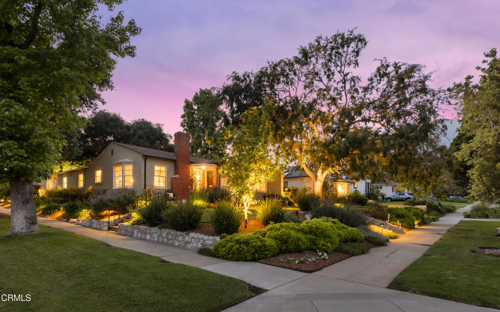 1873 North Harding Avenue Altadena, CA 91001 - Photo 51 of 55 a front view of a house with a yard and green space