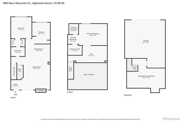 $420,000 | 9087 Bear Mountain Drive, Highlands Ranch, CO 80126