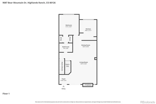 $420,000 | 9087 Bear Mountain Drive, Highlands Ranch, CO 80126