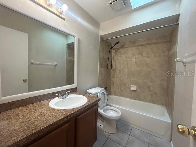 2523 Alexa Court Winter Park, FL 32792 - Photo 14 of 20 a bathroom with a granite countertop sink toilet and shower