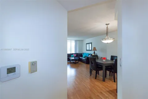 a view of a livingroom and dining room