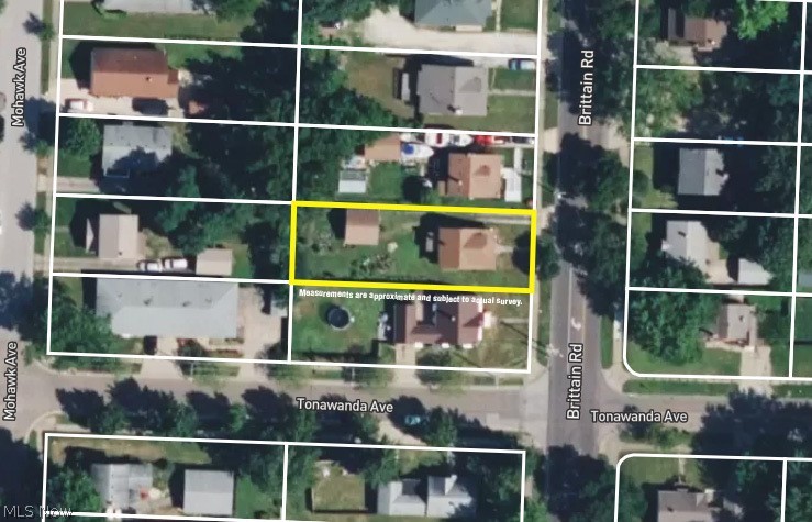586 Brittain Road Akron, OH 44305 - Photo 19 of 19 Map