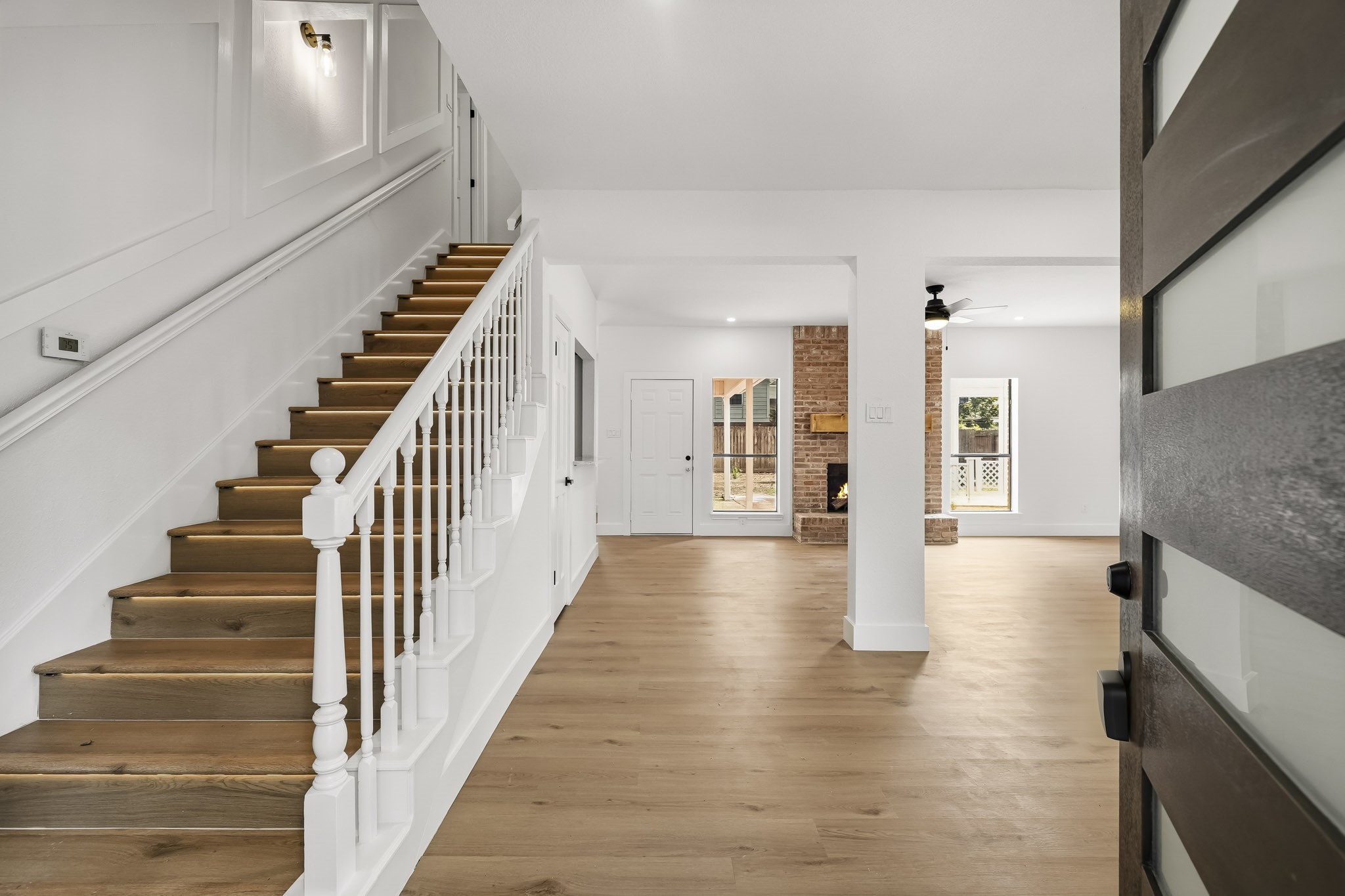 Welcoming entryway