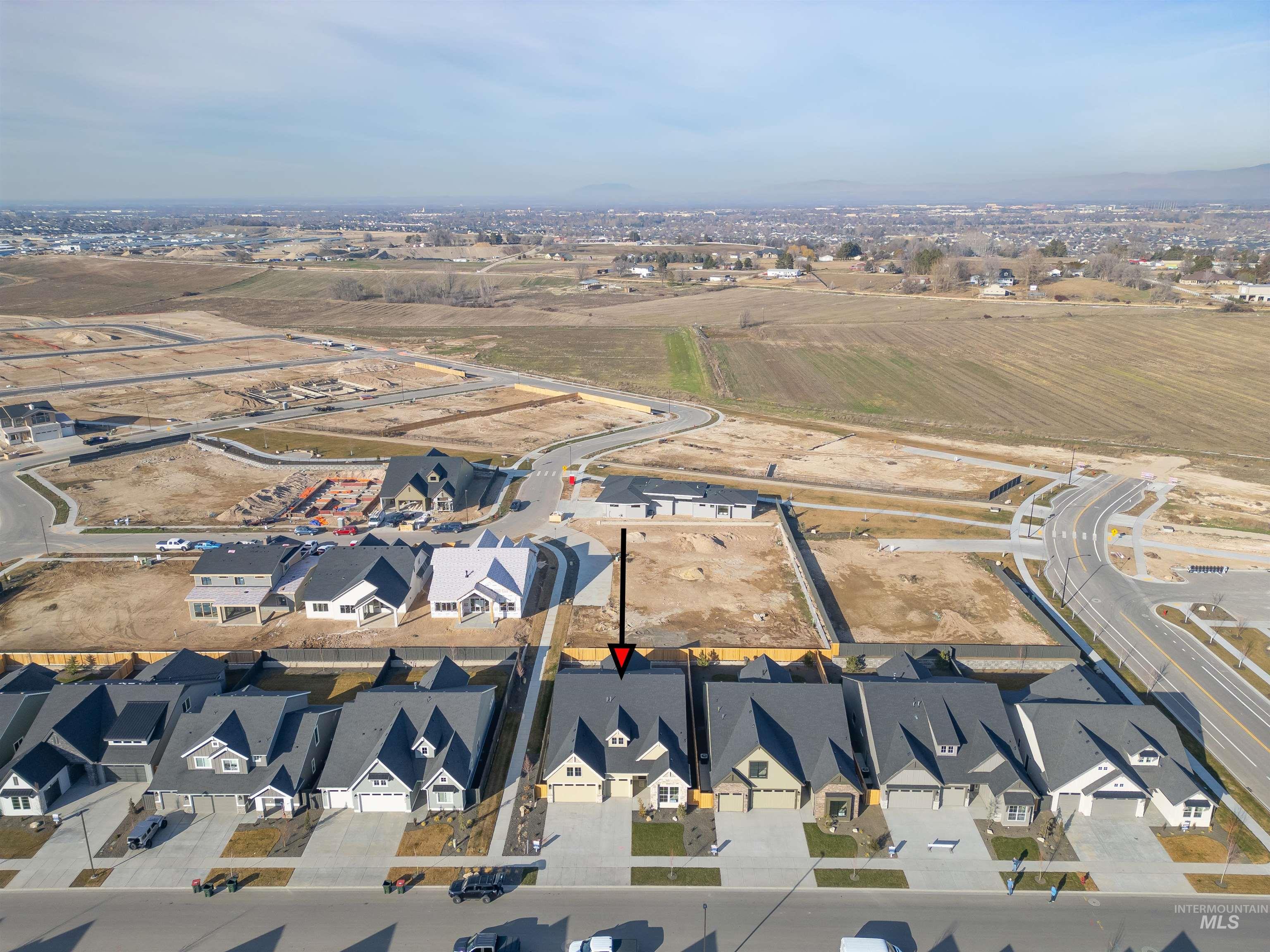 1090 East Crescendo Street Meridian, ID 83642 - Photo 44 of 50 Aerial view of residential area
