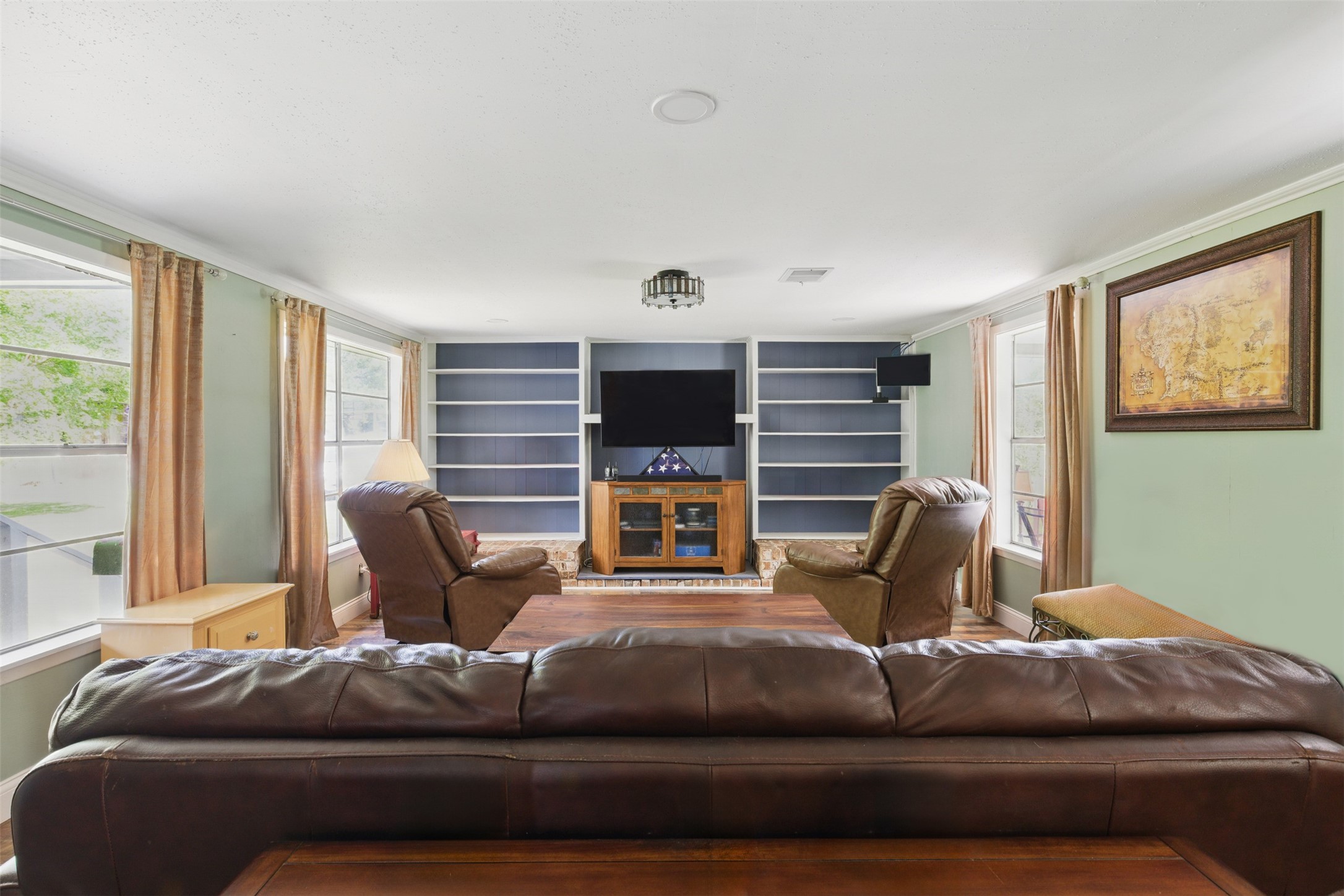 25371 Kickapoo Road Hockley, TX 77447 - Photo 13 of 46 a living room with furniture and a window