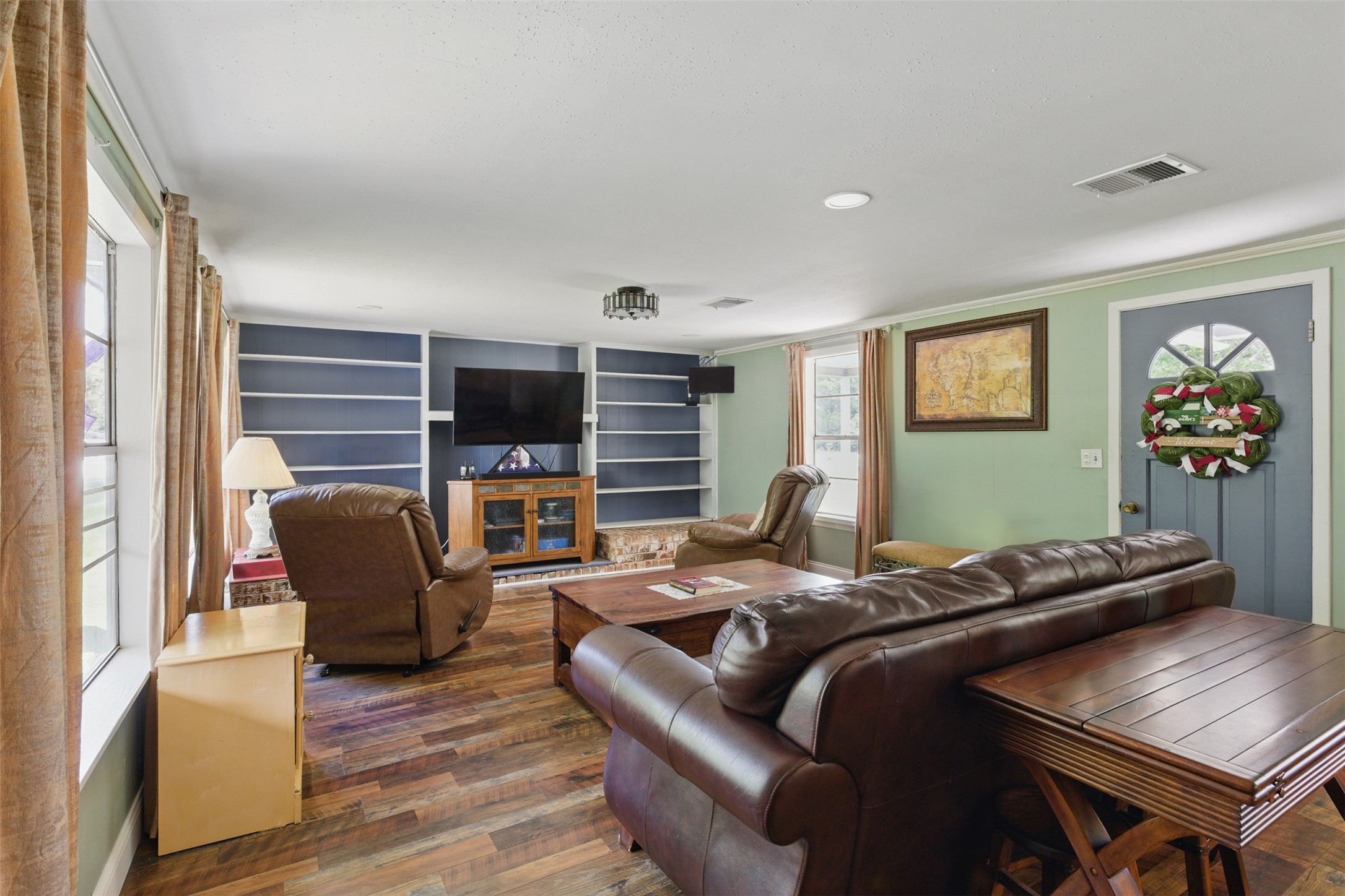25371 Kickapoo Road Hockley, TX 77447 - Photo 14 of 46 a bedroom with furniture and a window