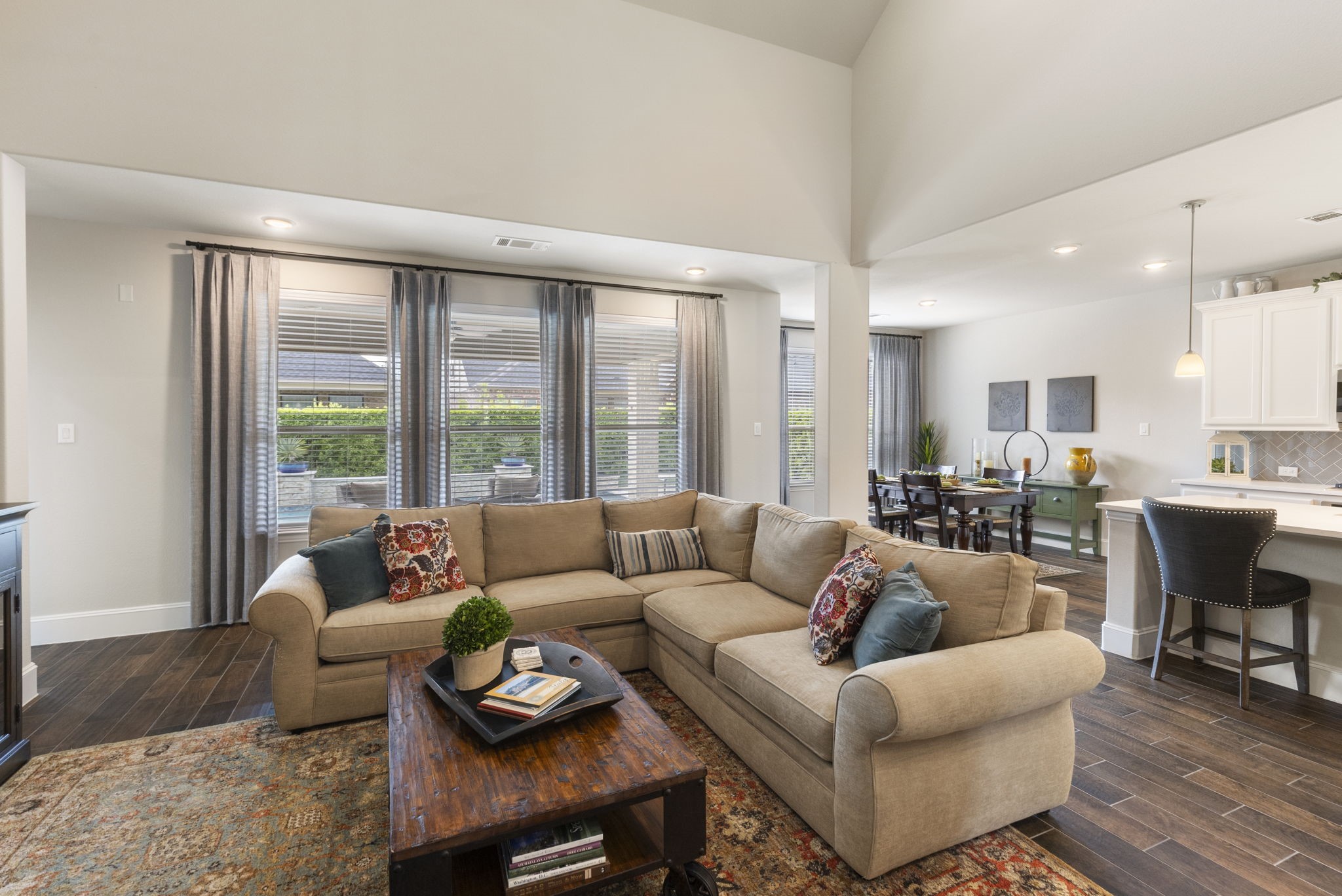 1030 Bat Hawk Court Conroe, TX 77385 - Photo 25 of 47 a living room with furniture and a large window