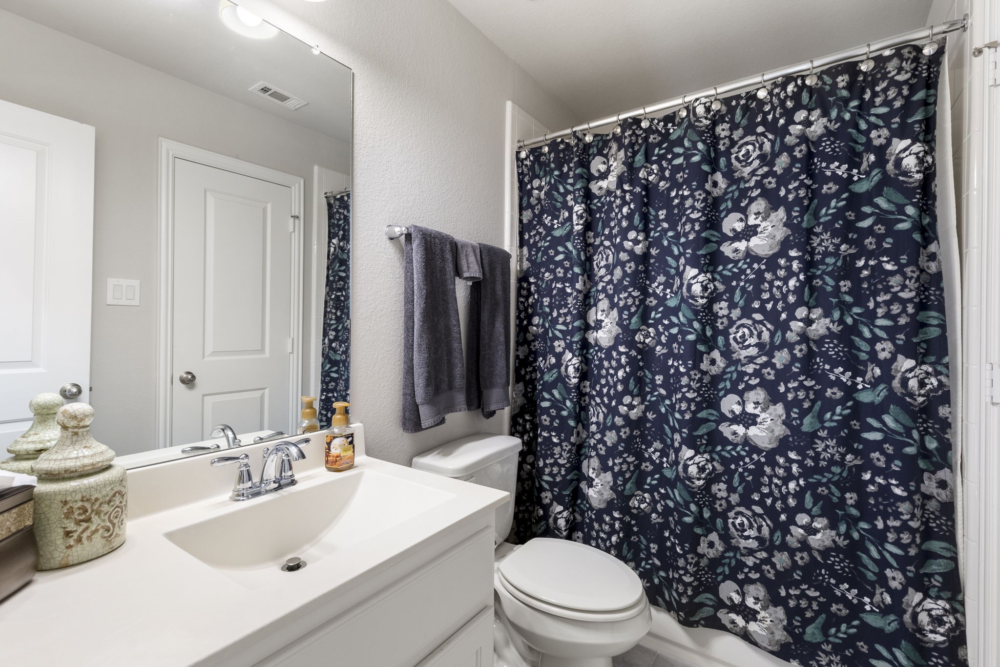 1030 Bat Hawk Court Conroe, TX 77385 - Photo 39 of 47 a bathroom with a sink toilet and shower