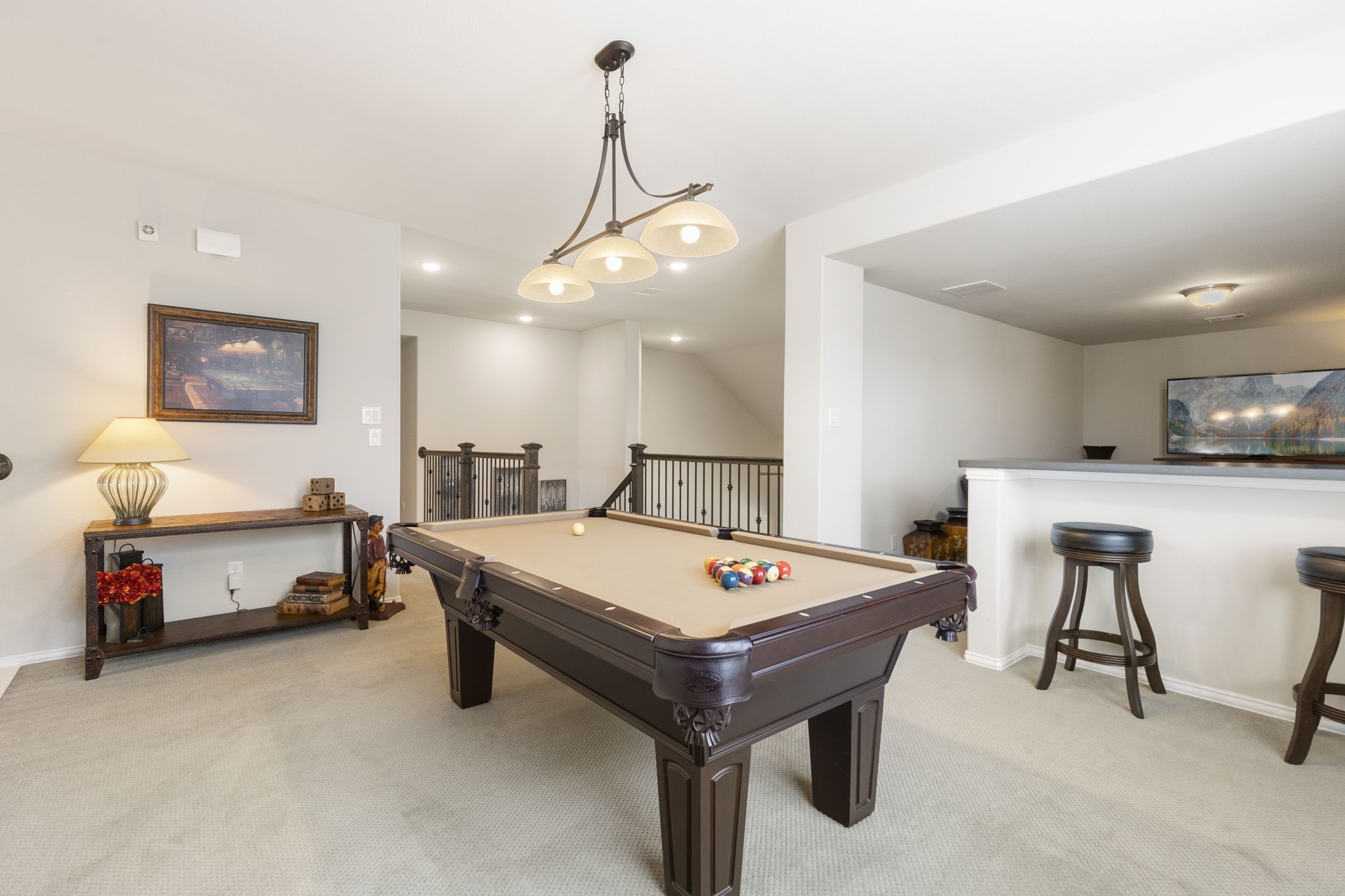 1030 Bat Hawk Court Conroe, TX 77385 - Photo 5 of 47 a room with furniture and pool table