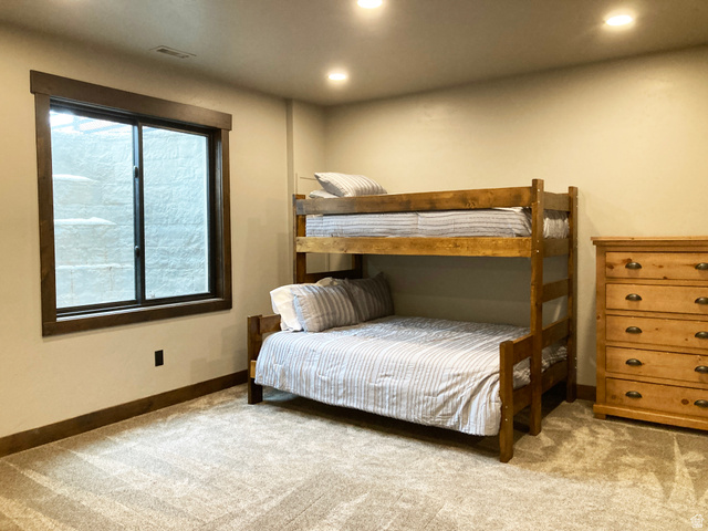 259 Meadow Drive Springville, UT 84663 - Photo 53 of 62 Bedroom with recessed lighting and light carpet