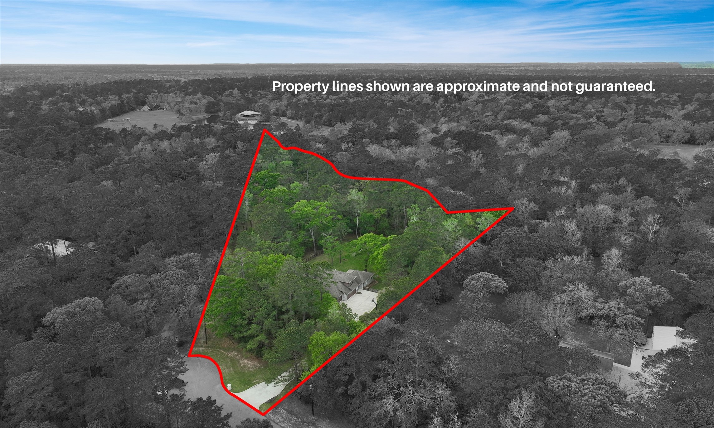 28007 Hickory Court Magnolia, TX 77355 - Photo 47 of 49 Approximate boundary lines of property.