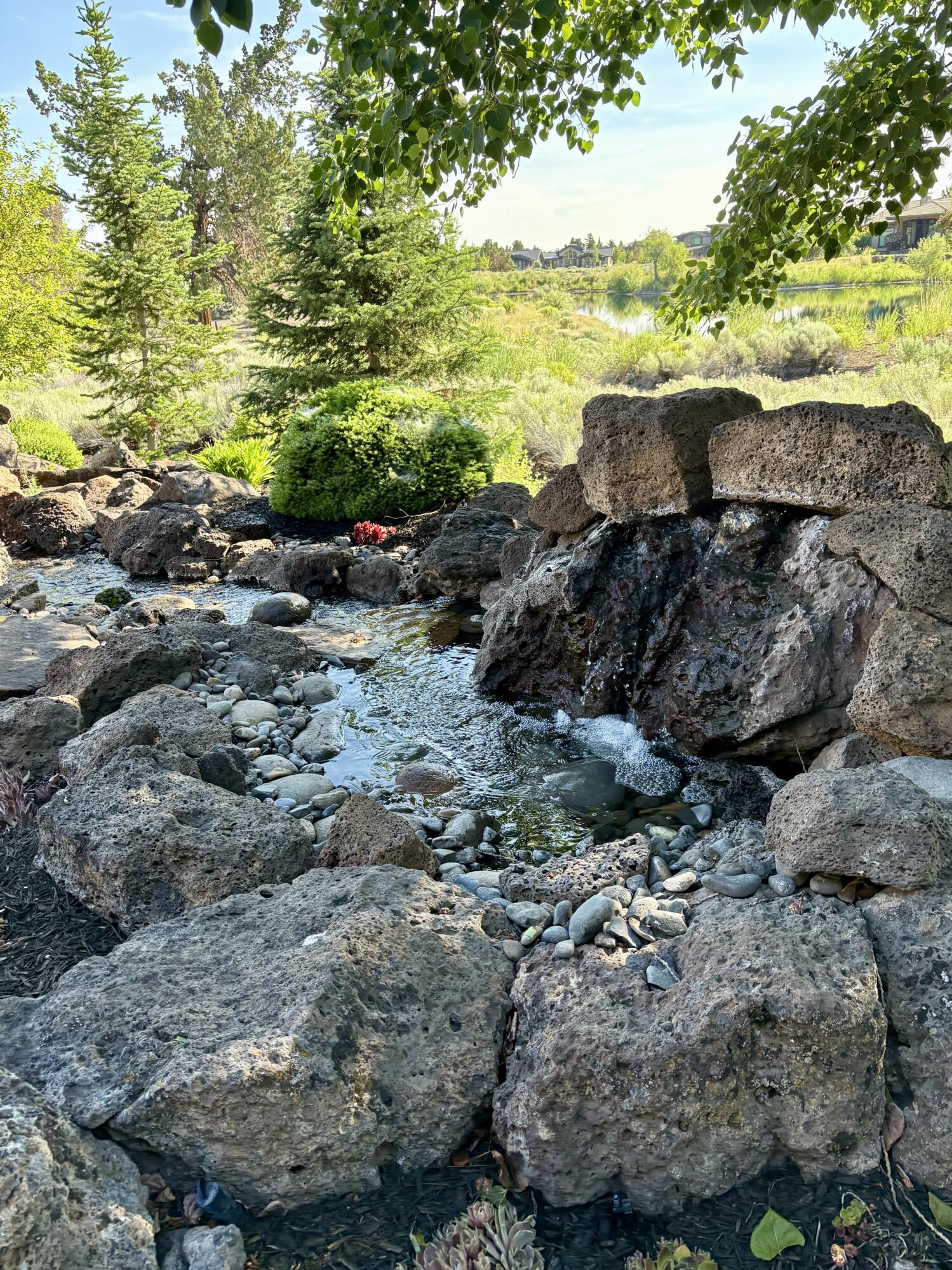 23098 Watercourse Way Bend, OR 97701 - Photo 24 of 30 24. Exterior Back Water Feature