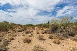 a view of a lake with a mountain in the background