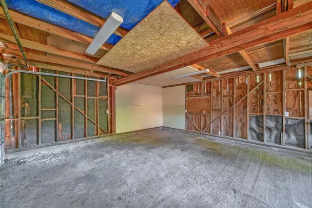 a view of a house with a patio