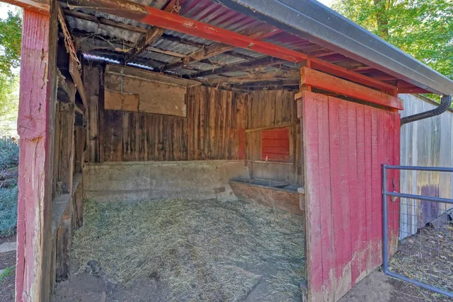 a view of swimming pool with a yard