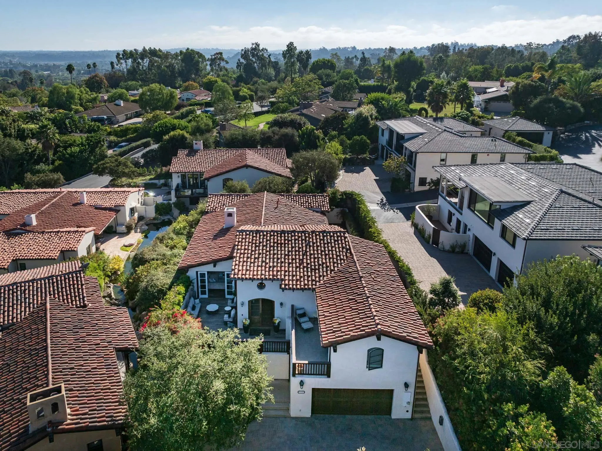 6152 Camino Selva Rancho Santa Fe, CA 92067 - Photo 3 of 37 an aerial view of multiple house