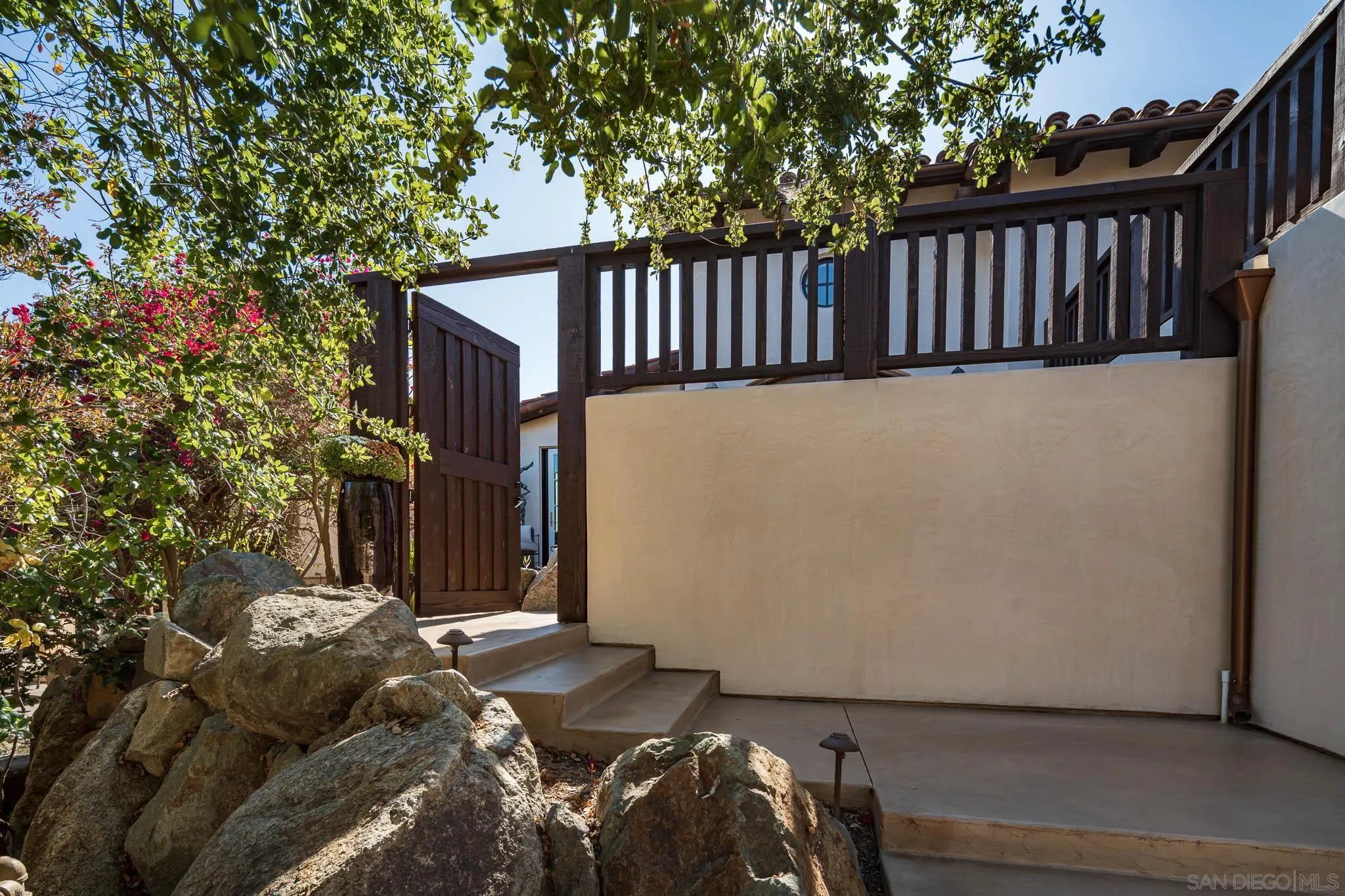 6152 Camino Selva Rancho Santa Fe, CA 92067 - Photo 5 of 37 a view of balcony with wooden floor