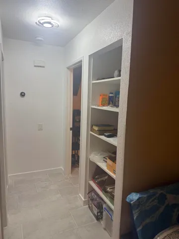 a view of a storage & utility room