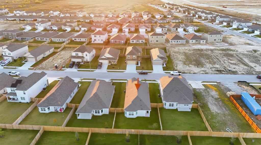 9944 Dynamic Drive Fort Worth, TX 76131 - Photo 17 of 17 an aerial view of residential houses with yard