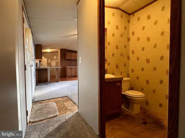 a view of a bathroom